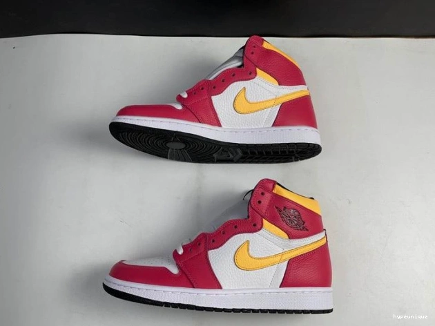 HYPE High 1 Fusion Jordan 555088-603 Red OGLight Air 0714